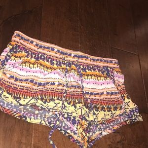 Cute patterned shorts